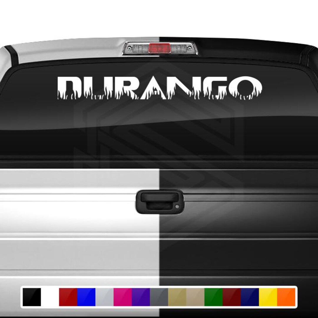 DURANGO MX Mexico Decal Sticker Windshield Window Vinyl Graphic Banner ...