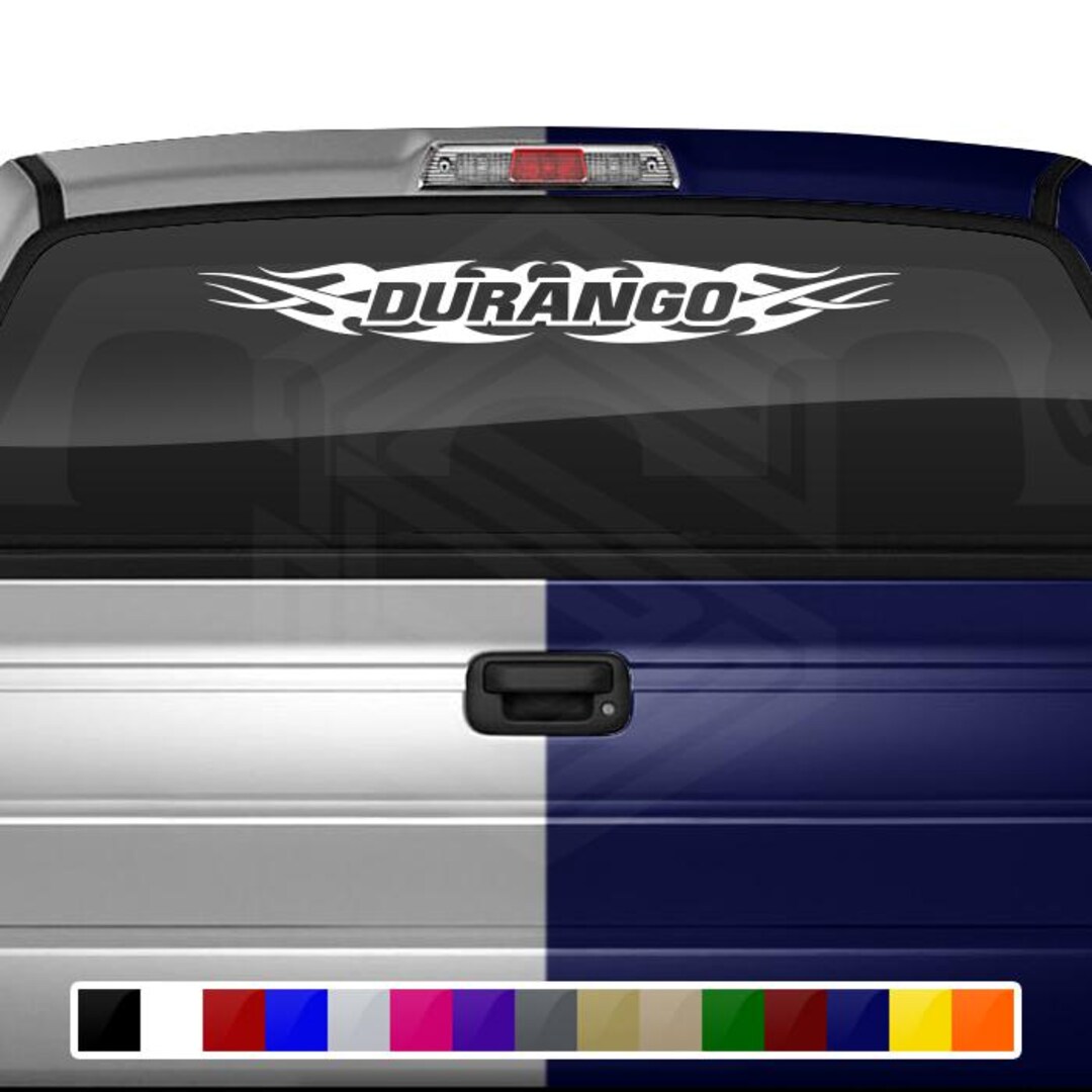 Design #148 DURANGO MX Mexico Decal Sticker Windshield Window Vinyl ...