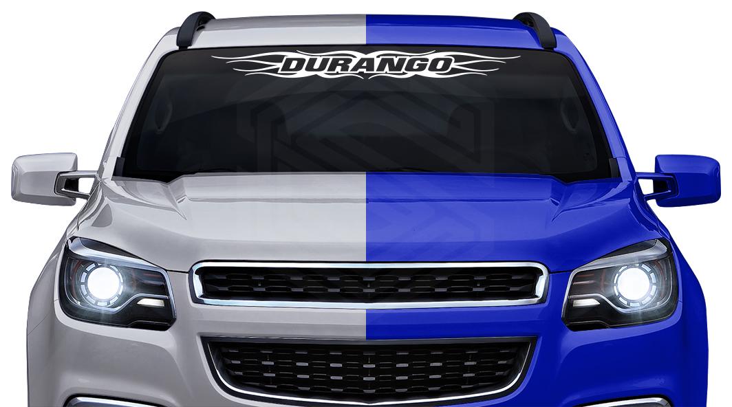 Design #121 DURANGO MX Mexico Decal Sticker Windshield Window Vinyl ...