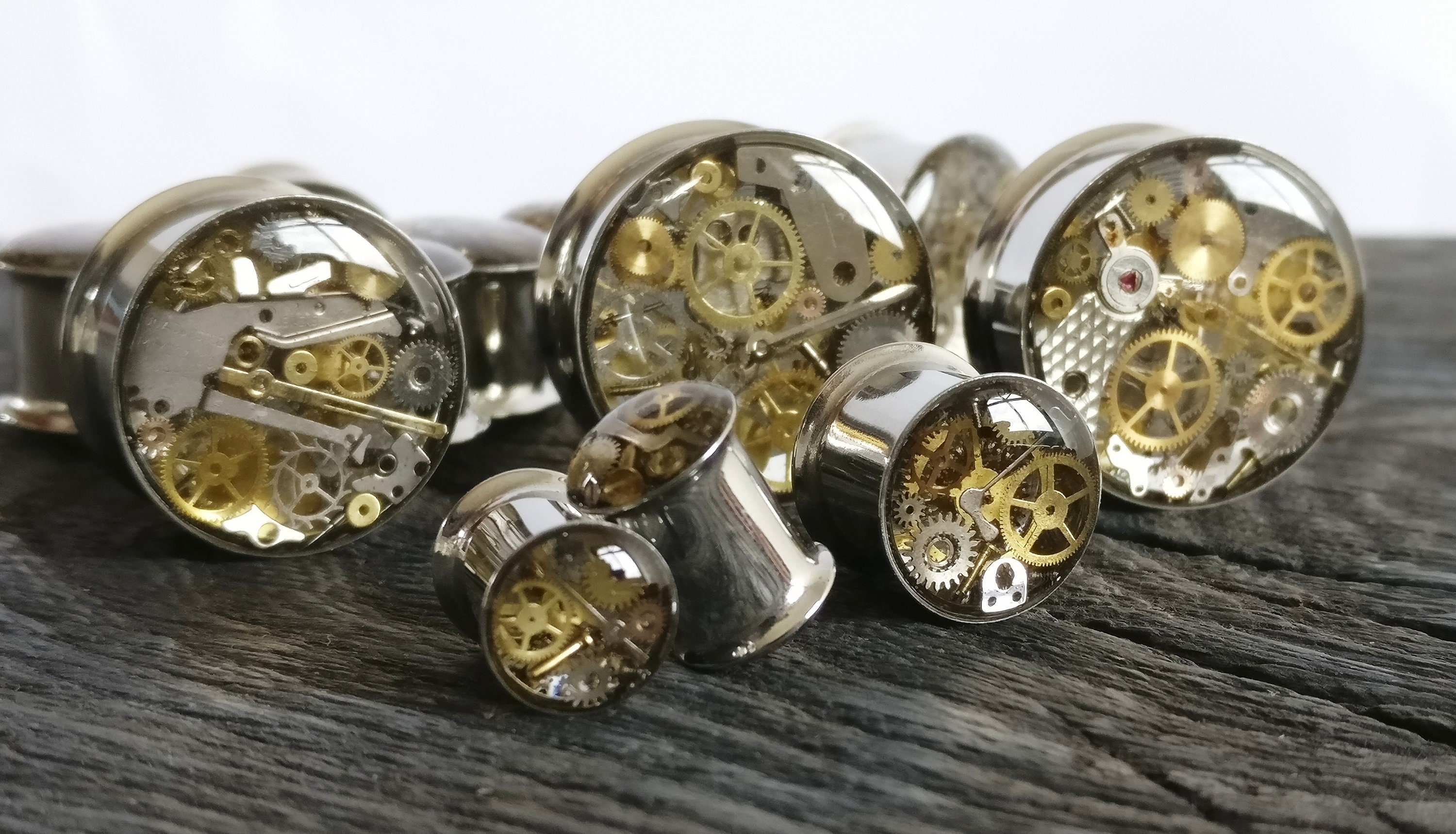 Steampunk ear best sale plugs