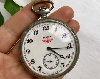 pocket watch molnija