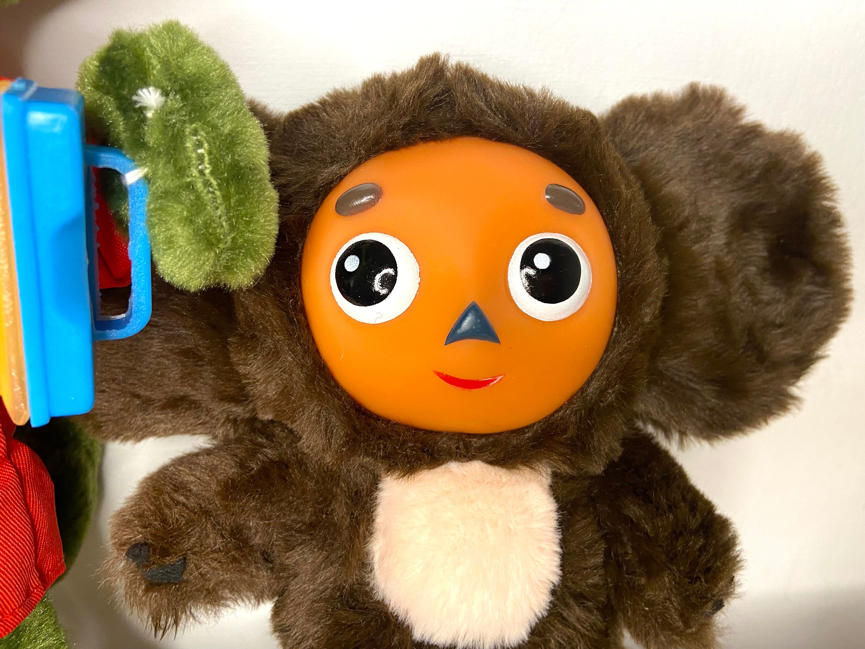 Musical Crocodile Gena Doll and Cheburashka, Russian Vintage