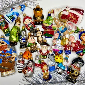 50年代の大きなアンティークソビエトスターガラスフィニアルクリスマス