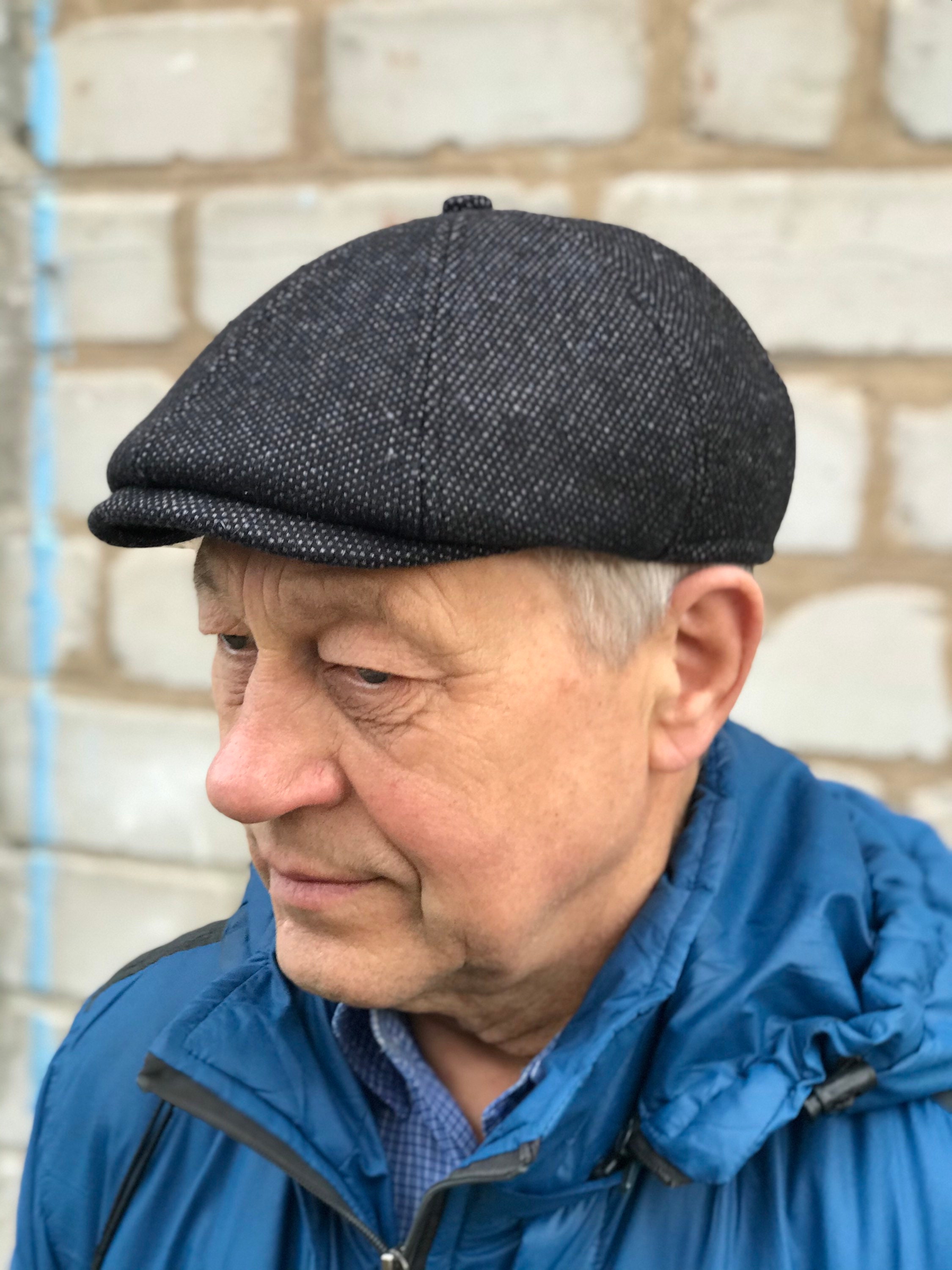 mens tweed flat cap
