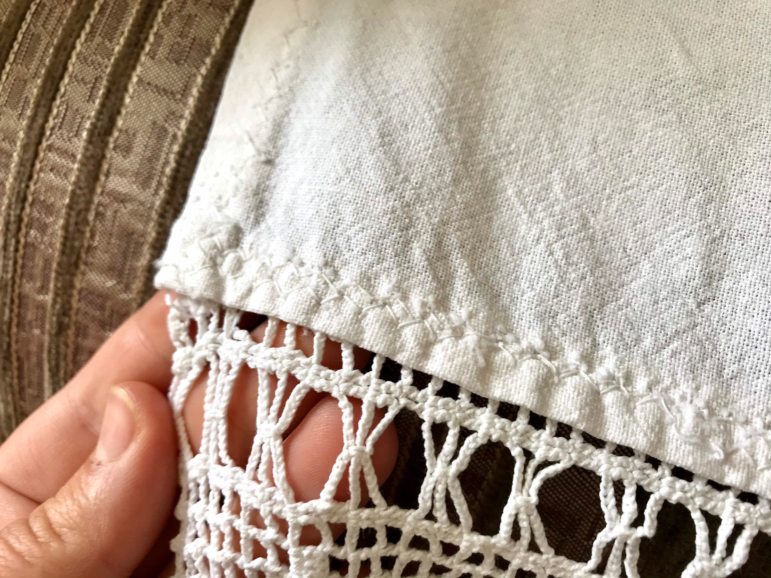 Vintage cotton sheet on the bed Ukrainian white sheet with Etsy