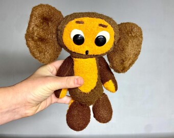 チェブラーシカとワニのゲーナぬいぐるみソ連のおもちゃ、ヴィンテージ