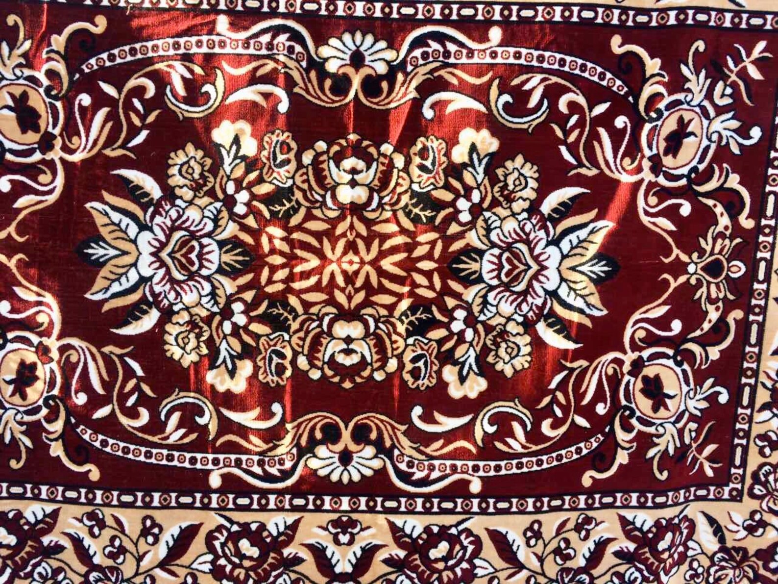 Bohemian Vintage Velvet Tapestry Cherry Blanket With Fringe Etsy