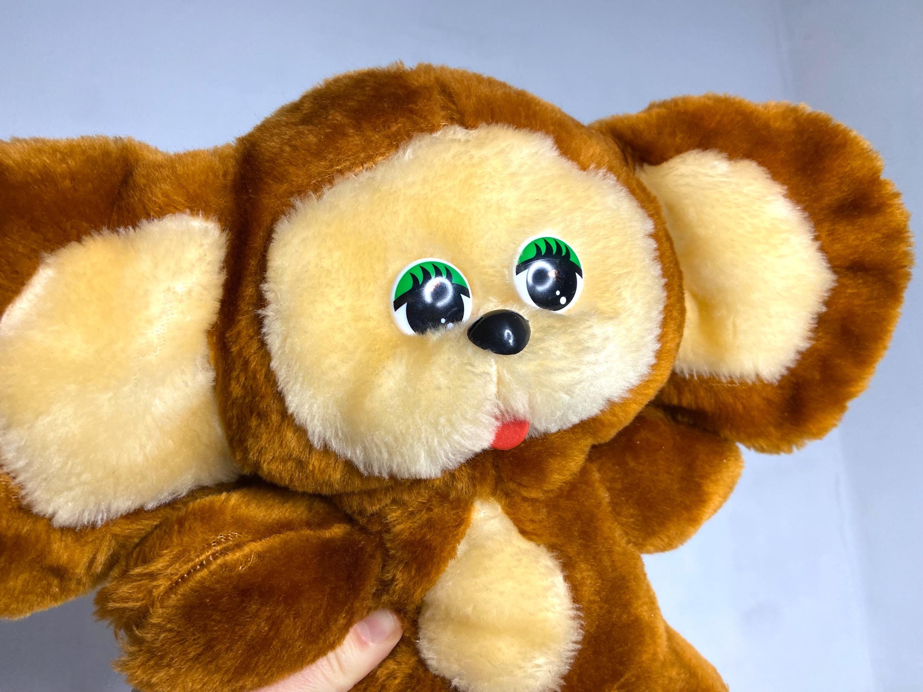 Cheburashka and Crocodile Gena Plush , Vintage Soft Doll USSR, Old