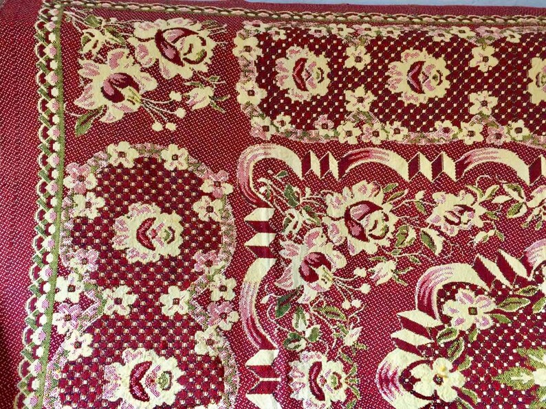 2sided vintage tapestry sofa bedspread retro boho rustic Etsy