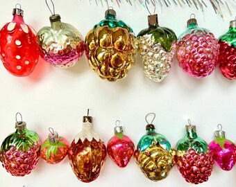 ベリーソビエトのクリスマスオーナメント、60年代のアンティークソ連