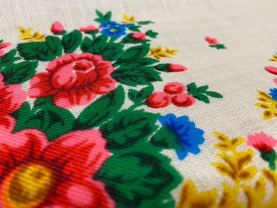 Vintage Woolen Polish Vintage traditional shawl, … - image 5