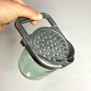 Sieve on jar, sieves for preservation, Eastern European canning supplies