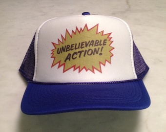 FIRE SALE!!! - UNBELIEVABLE Action - ! Limited Edition "Super-Ball®" Hat (Royal Blue) - Slight Smoke Saturation