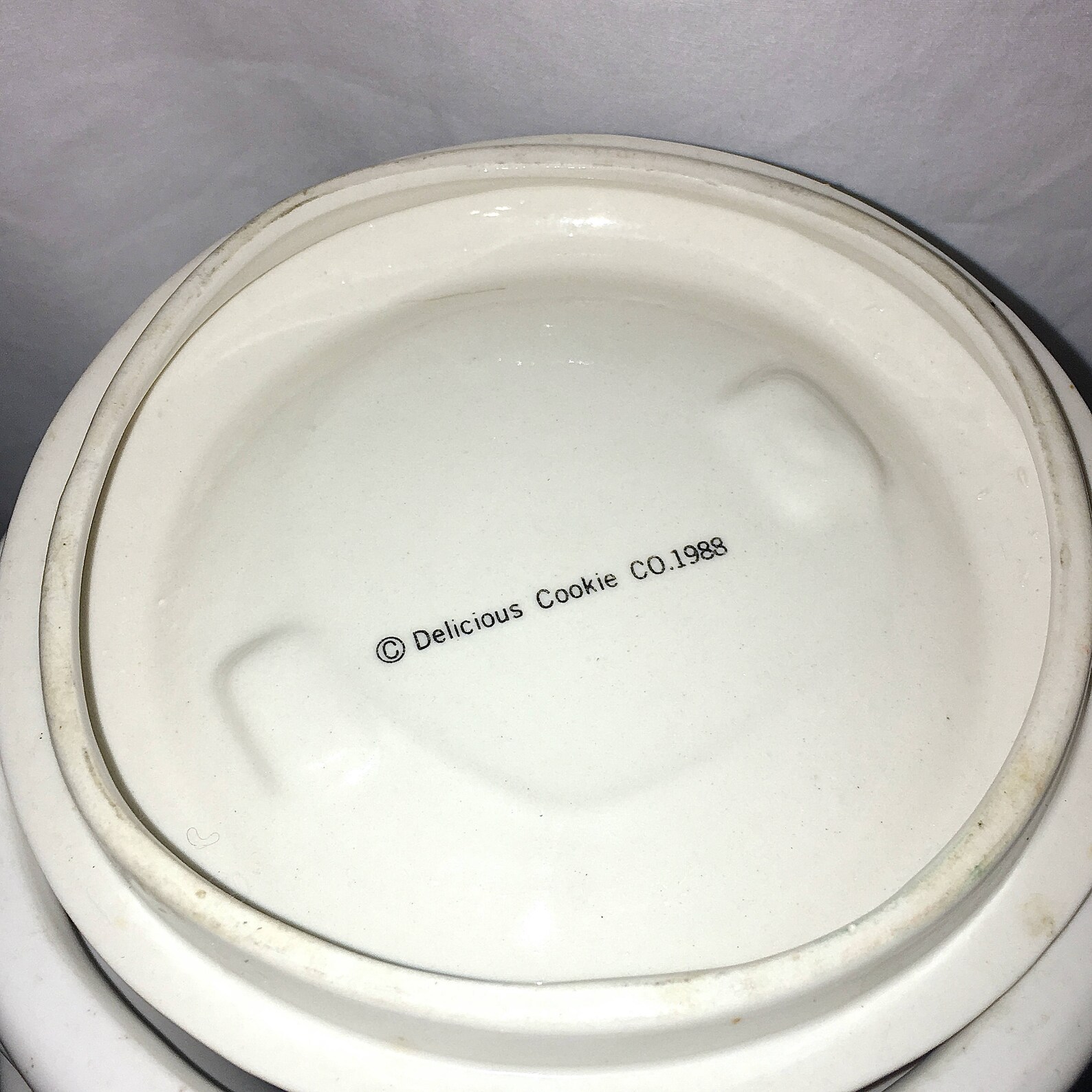 Vintage Large White Ceramic Milk Can Shaped Jar Canister Etsy