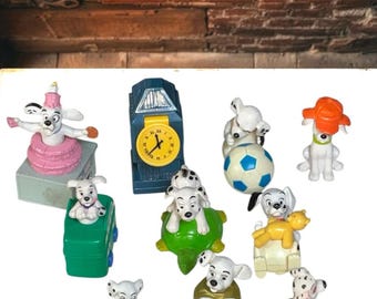 Disney 101 Dalmatians/McDonald’s Happy Meal Vintage Toys From 1996 On Lot of 10