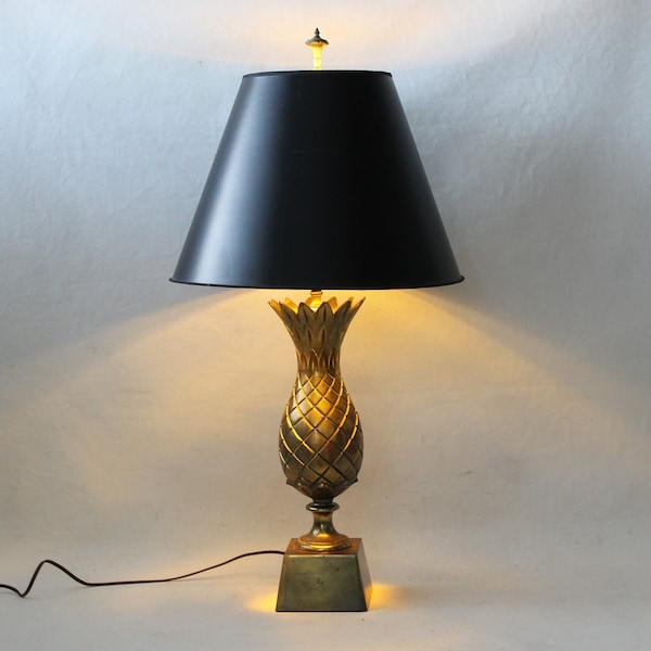 Brass Pineapple Lamp Etsy