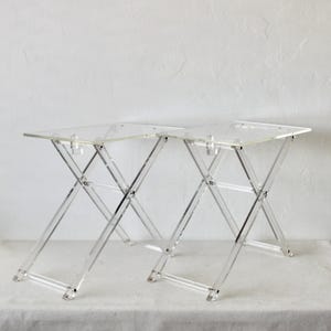 Charles Hollis Jones Lucite Table - Etsy