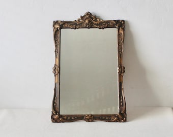 Ornate Rococo Style Large Rectangular Wall Mirror