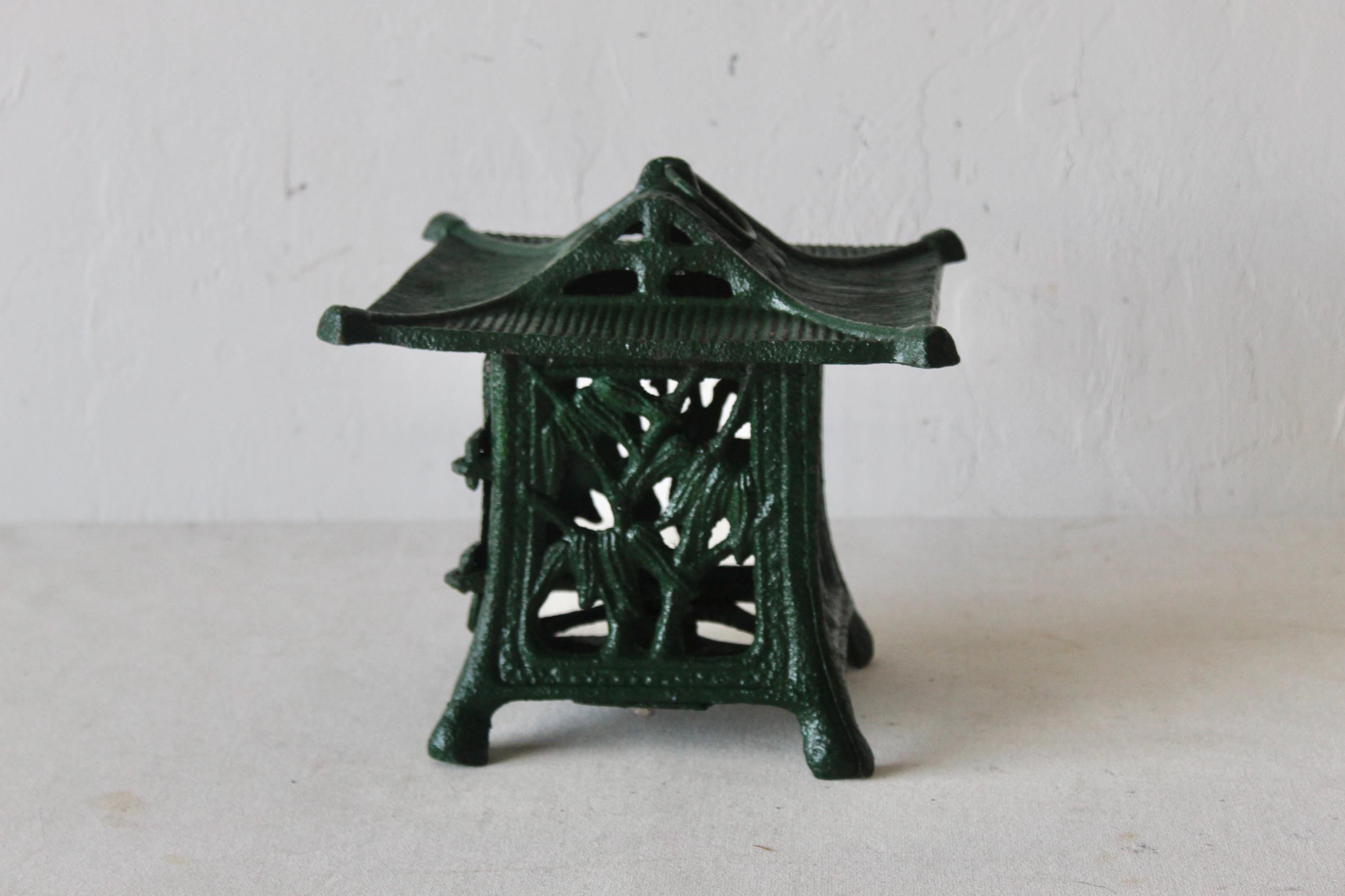 Toro Japanese Iron Hanging Lantern Takaoka Vintage - Etsy