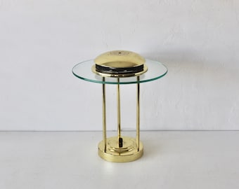 Robert Sonneman Style "Saturn" Brass Finish Desk Lamp