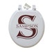 Monogram And Personalized With Initial And Family Name, Toilet Seat Cover