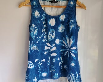 Pearl ~ Cyanotype Top ~ Small