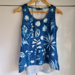 Pearl ~ Cyanotype Top ~ Small