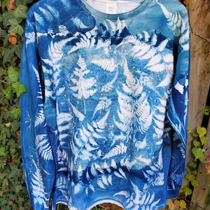 London Cyanotype Long Sleeve T-shirt ~ L