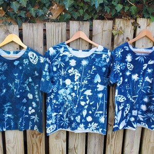 Altered Cyanotype T-shirts ~ M