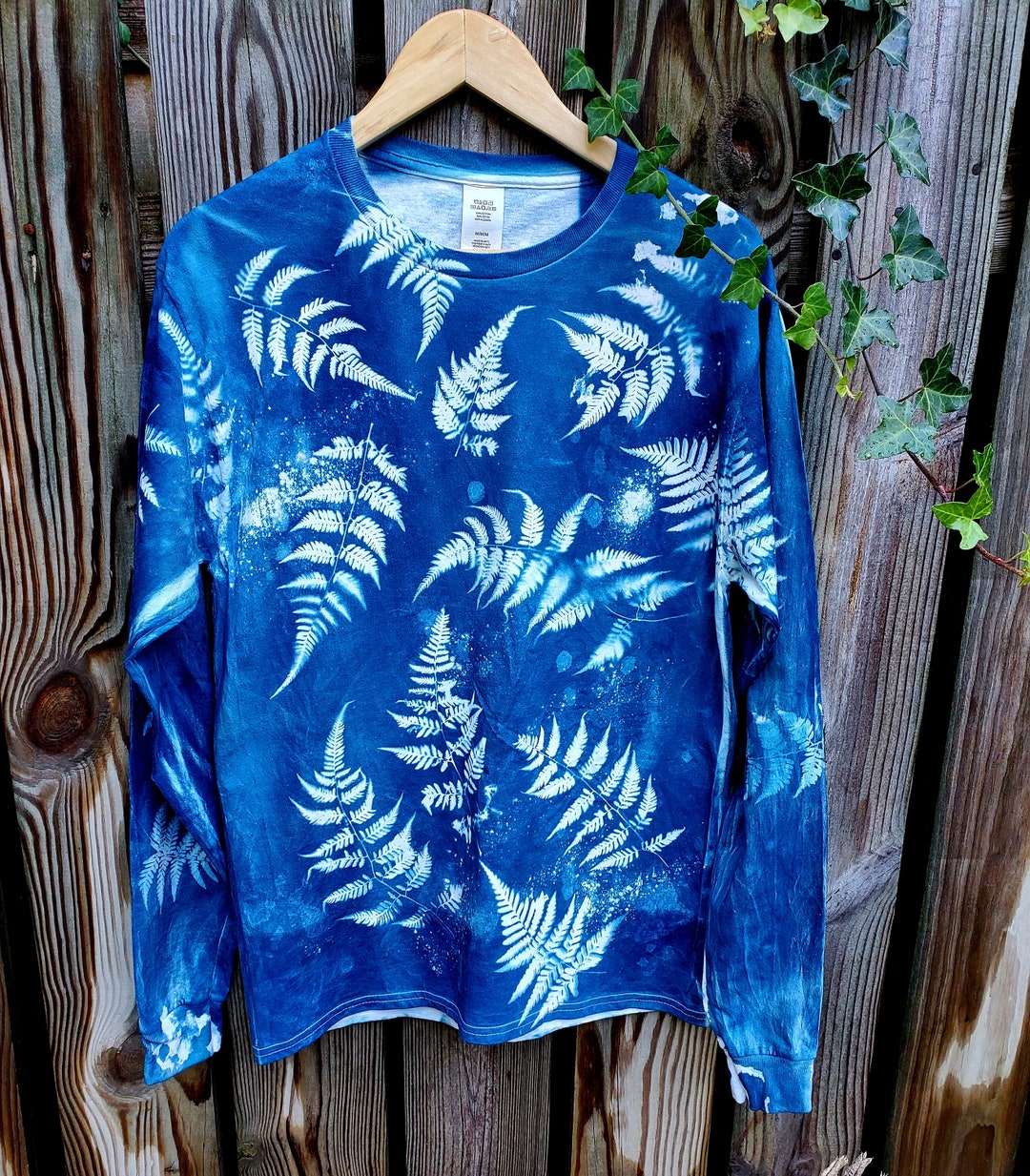 Alex Cyanotype Long Sleeve T-shirt ~ M - Etsy
