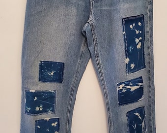 Cyanotype Patched Denim size 10