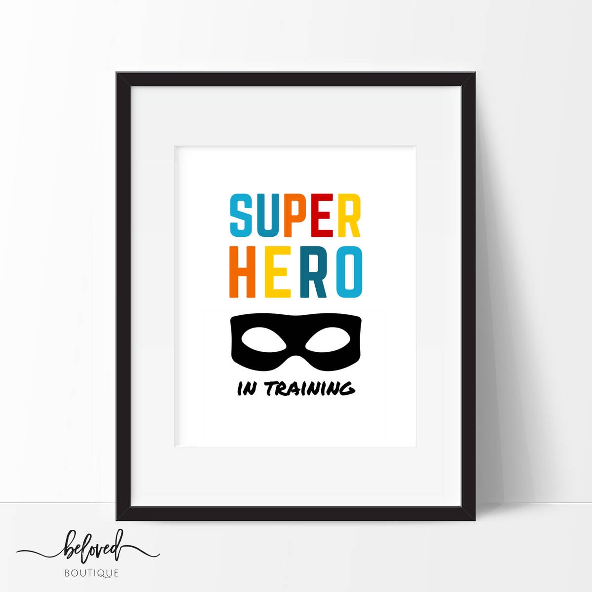 Superhero Print Superhero Printable Superhero Art Nursery | Etsy