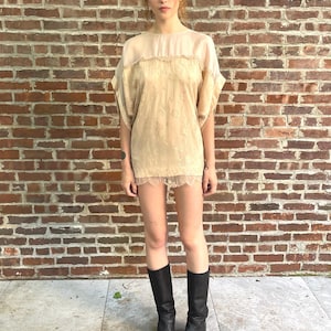 stella mccartney boho dress Open-knit alpaca-blend midi dress - green