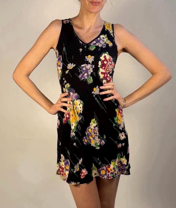 white christmas dresses Bias Cut Mini Dress Jet Black – Fall Winter Spring Summer