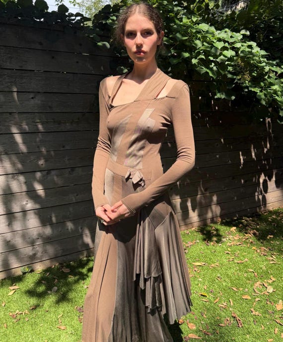 Stella McCartney, Stella McCartney vintage fall 2004 ribbon dress