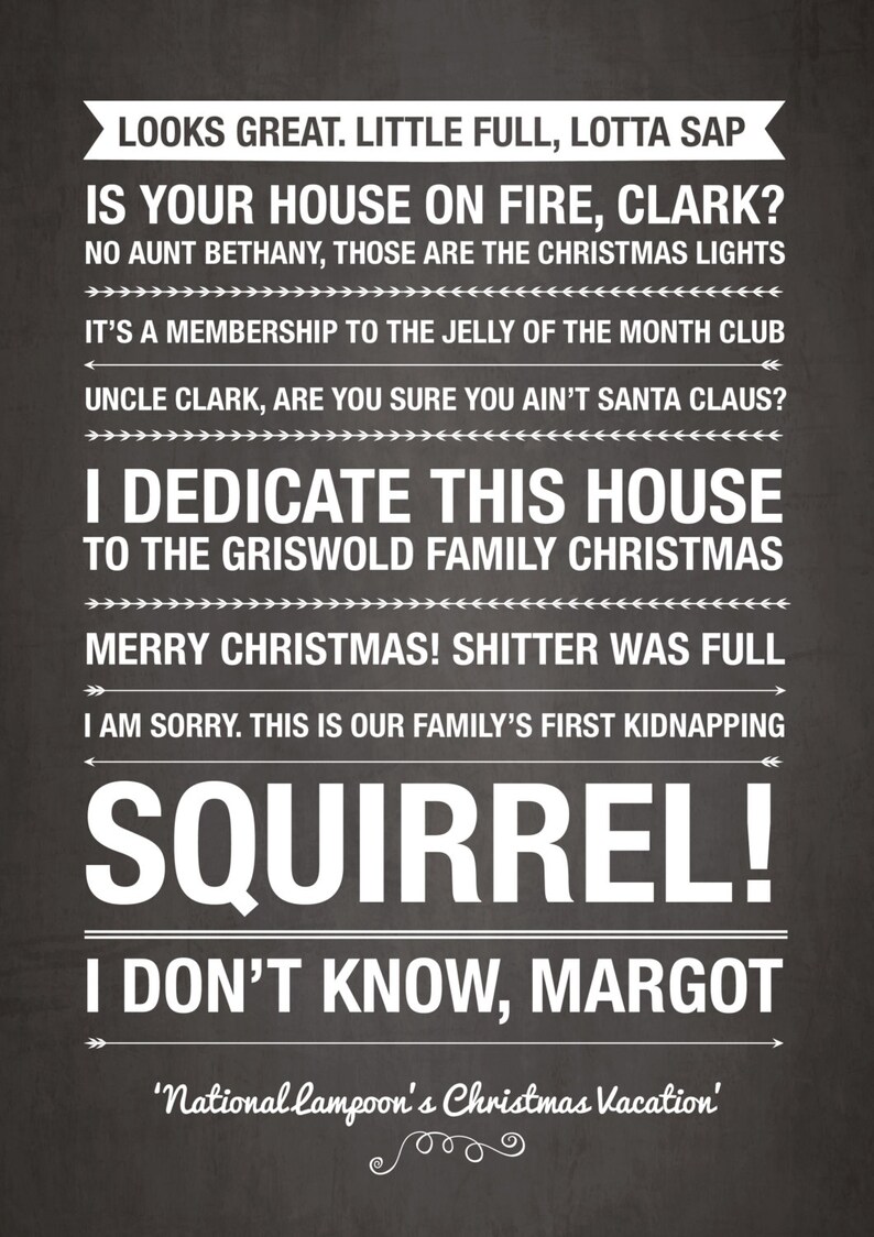 Buy National Lampoons Christmas Vacation Quotes HIGH QUALITY Online in