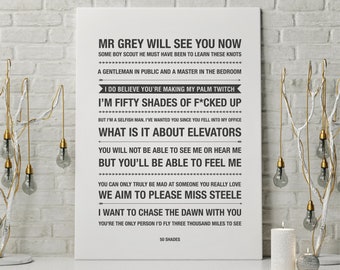50 Shades Quotes You Ll Enjoy Etsy 50 Shades Quotes You Ll Enjoy Etsy
