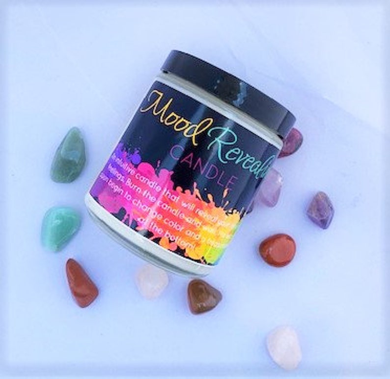 Color Revealing Mood Candle Color Changing Candle Magic Color Etsy