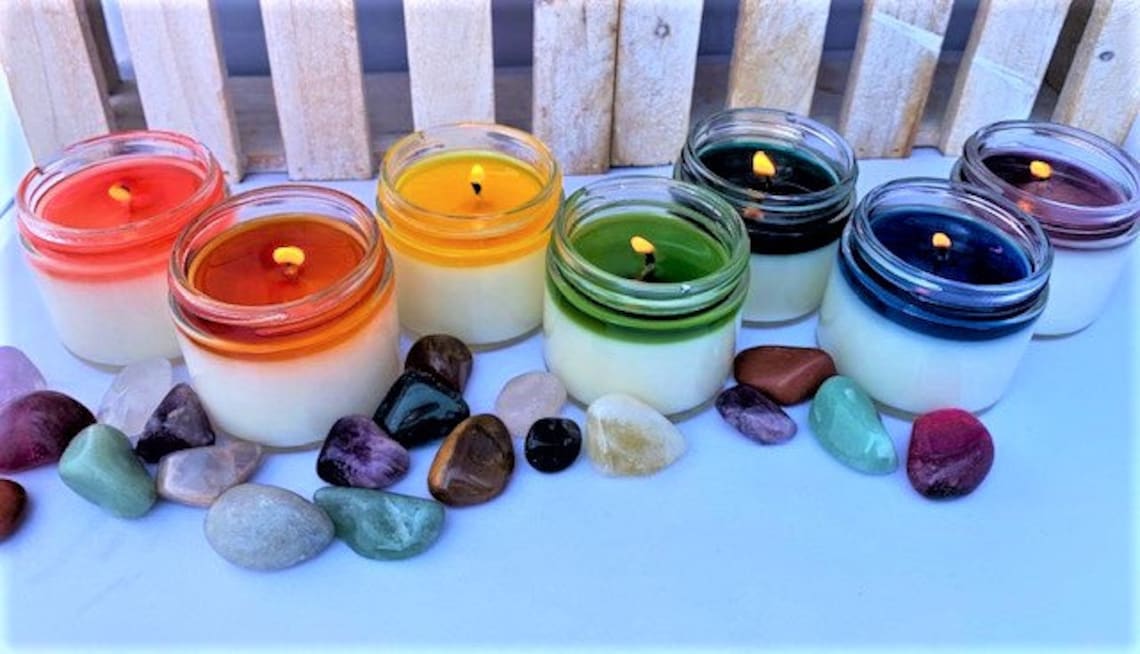 Color Revealing Mood Candle Color Changing Candle Magic Color Etsy
