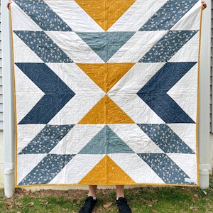 Modern Santa Fe - Handmade Quilt