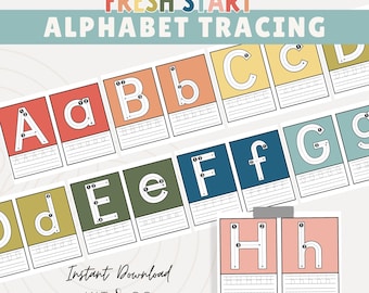 Letter Formation Flashcards: Science of Reading, Printable Literacy Cards (PDF File)