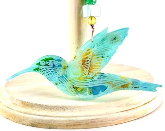 Hummingbird window hanger, hanging decor