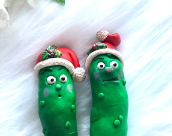 Christmas pickle ornaments