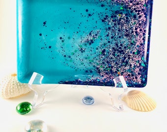 Small tray, mermaid colors