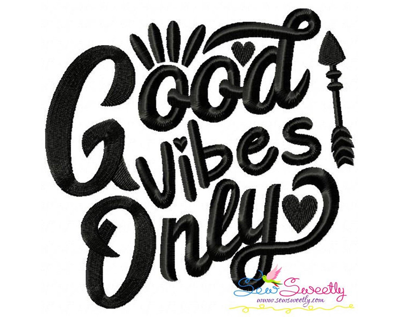 Good vibes only embroidery design  etsy Good vibes only embroidery design  etsy