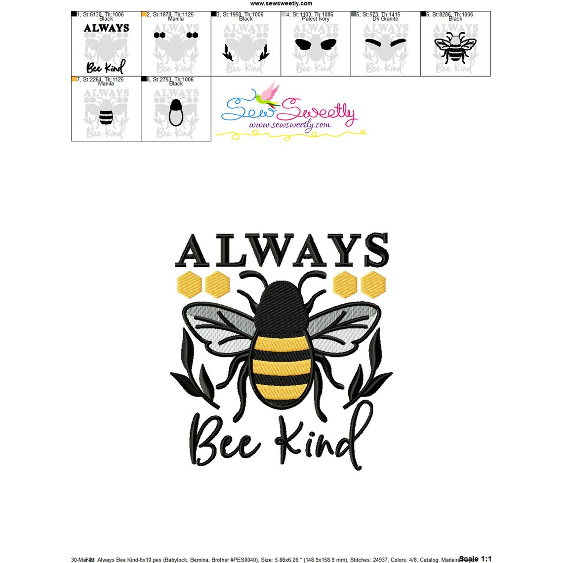 Always bee kind lettering jessecmault design  etsy