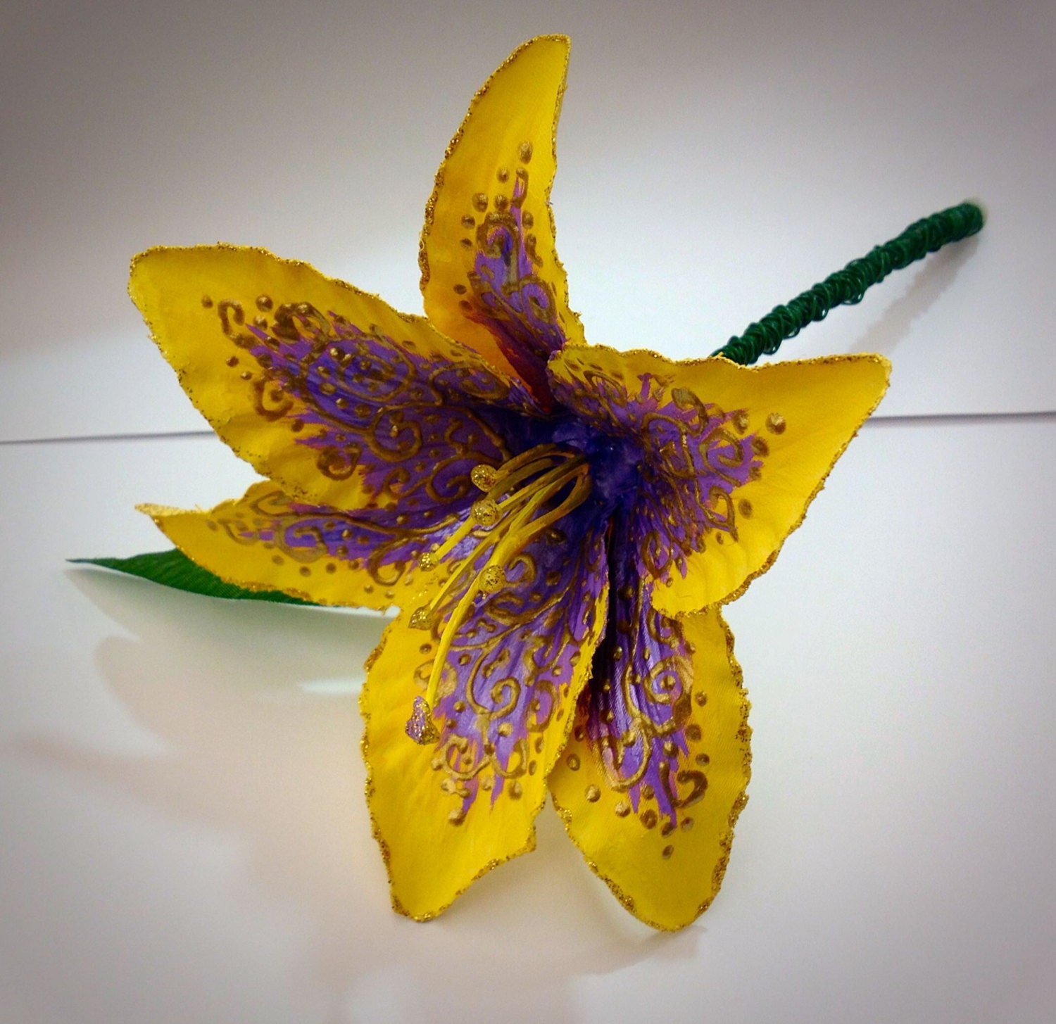 Small Rapunzel Tangled Themed Flower Etsy