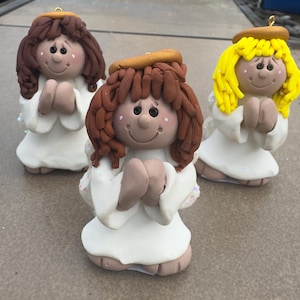 Angel Handmade Figurine | Ornament | Gift | Polymer Clay