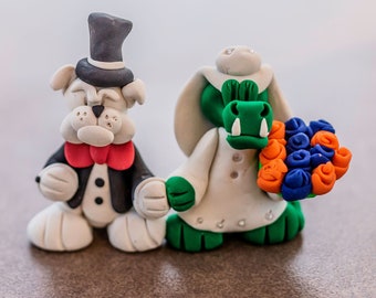 Bulldog Groom/Gator Bride
