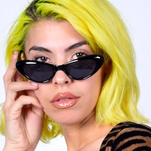 Ultimate 90's Deadstock Smaller Lens Cat Eye 90s Sunglasses - Tortoise Brown or Black